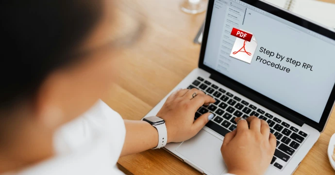 RPL process explained by email and document checklist