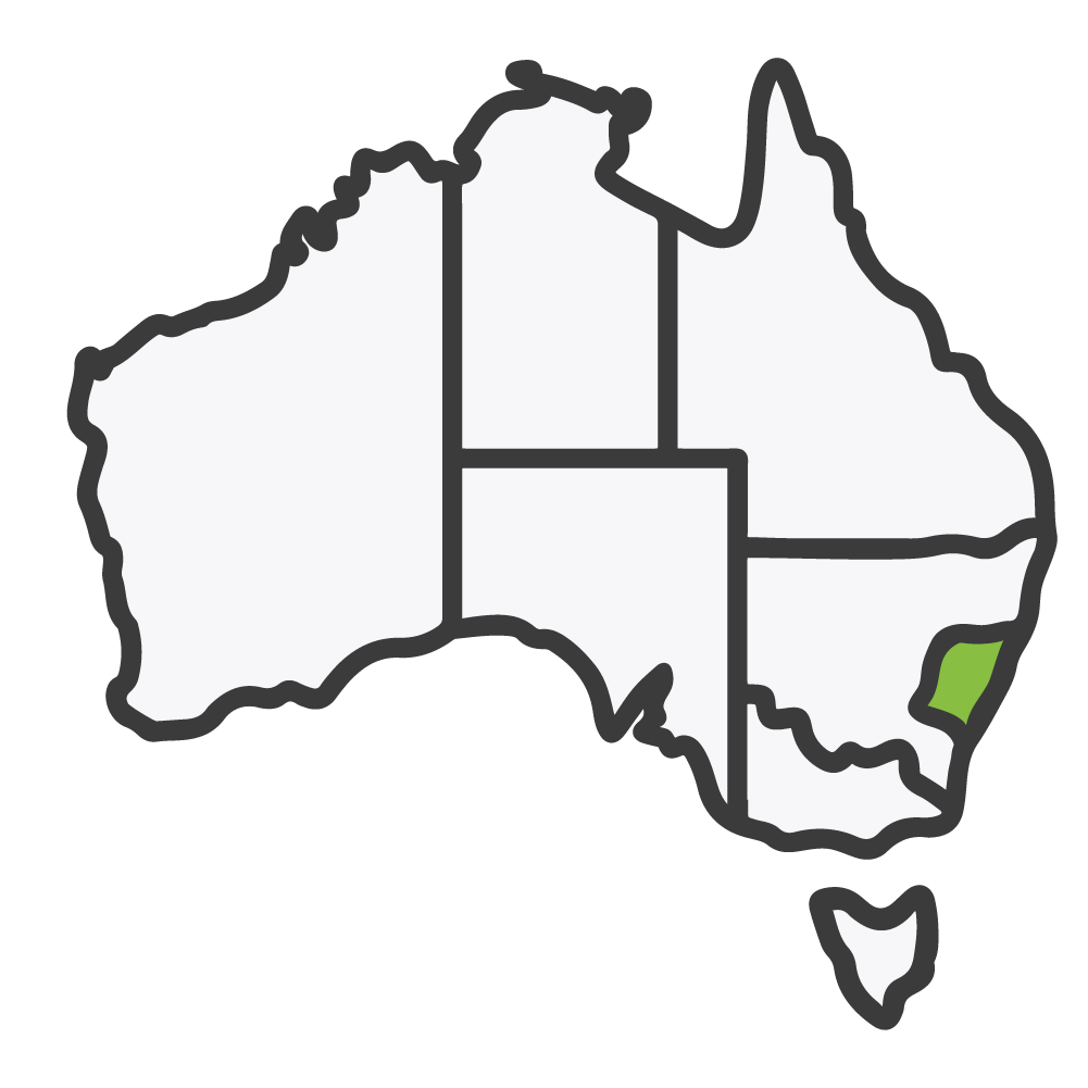 South Australia map icon for RPL Adelaide