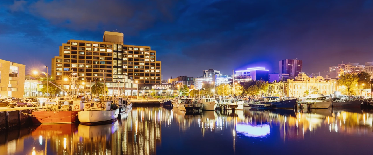 Hobart Tasmania waterfront and city — RPL support for local and regional workers